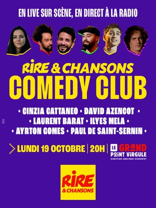Rire & Chansons Comedy Club du 19 10 -2026 - images