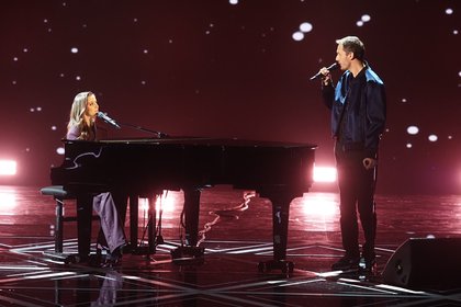 Camille Lellouche et Grand Corps Malade - Cérémonie des NRJ Music Awards Paris Edition