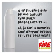 Blague : le paradoxe du déodorant