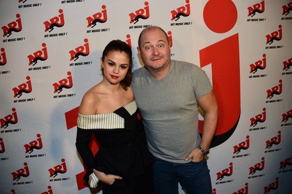 Selena Gomez à Paris chez Cauet