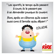 Coluche et les sportiifs