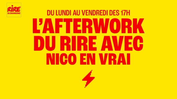 Podcast - Nico en vrai invité de l'Afterwork du Rire du 6 au 10 octobre 2025