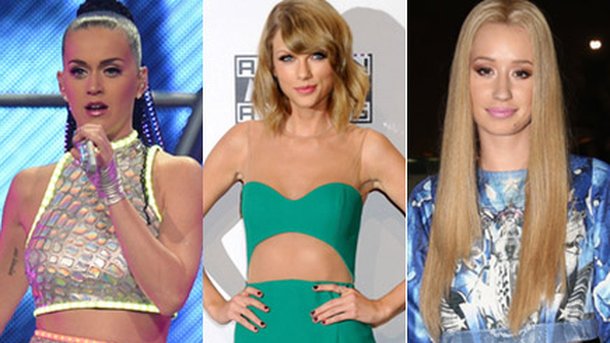 Katy Perry, Taylor Swift, Iggy Azalea: tous les hits de l'année en un seul !