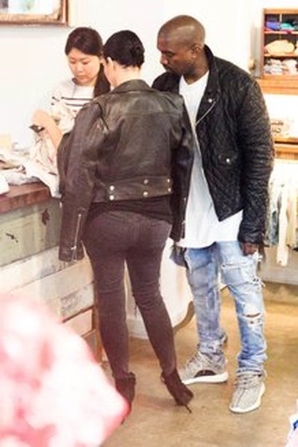Kanye West et Kim Kardashian