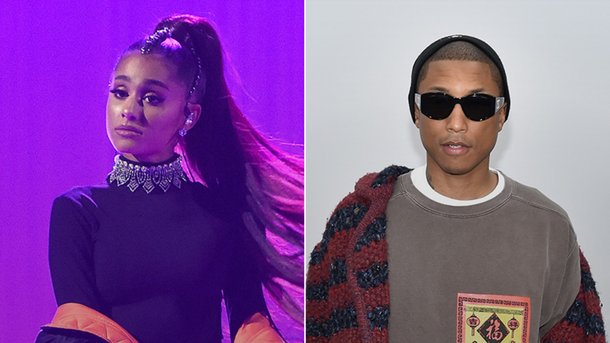 Ariana Grande : en studio avec Pharrell Williams