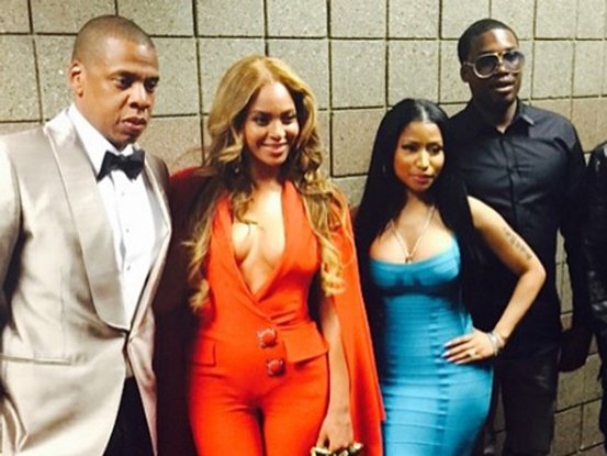 Jay-Z, Beyoncé, Nicki Minaj, Meek Mill