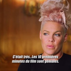 Pink : "Ma fille et moi on est complètement fan du film"