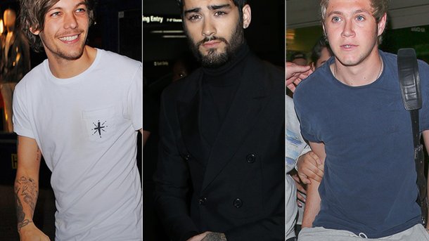 Louis Tomlinson, Zayn Malik et Niall Horan toujours au top !