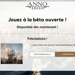 Démarche pour activer la bêta via l'Ubisoft Store (2/2)