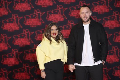 Inès Reg et son mari - NRJ Music Awards 2021