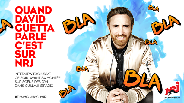 David Guetta en interview exclusive sur NRJ!