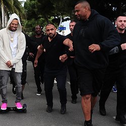 Chris Brown à Cannes