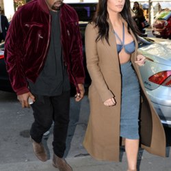 Kanye West et Kim Kardashian @ Paris