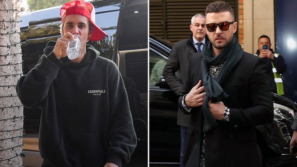 Justin Bieber et Justin Timberlake amusés par la performance d'une otarie