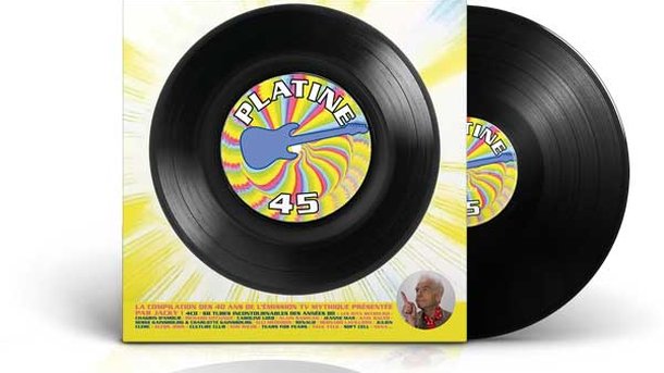 Jeu concours - Le meilleur de PLATINE 45 de JACKY - Le double album vinyle à gagner