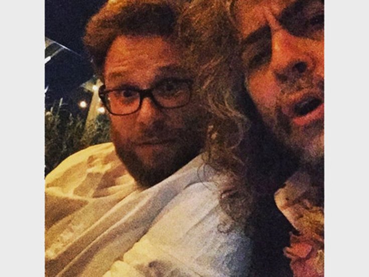 Seth Rogen et Wayne Coyne