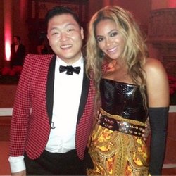 PSY : enfin parlé à @Beyonce de "single ladies" au #MetGala 