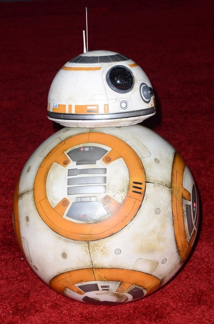BB-8 à la première mondiale de Star Wars Episode VII à Los Angeles
