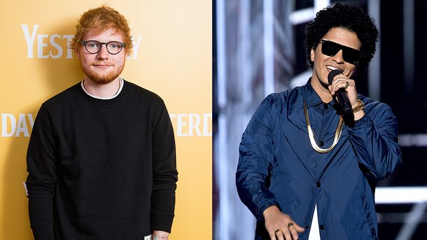 Ed Sheeran et Bruno Mars, leur nouveau morceau «Blow» arrive vendredi!