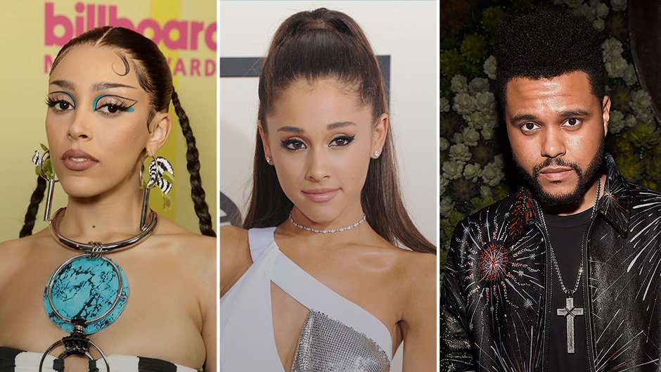 doja-cat-annonce-ses-collaborations-avec-ariana-grande-et-the-weeknd