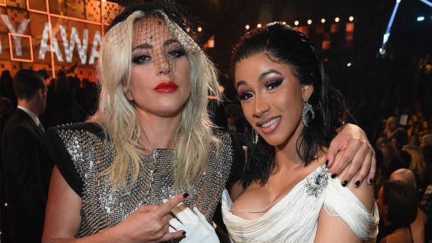 Lady Gaga soutient Cardi B et sa victoire aux Grammy Awards 2019