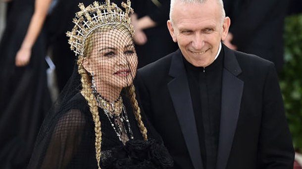 Madonna habillée par Jean-Paul Gaultier le soir de l’Eurovision 2019