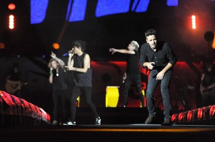 Les One Direction en concert à Chicago