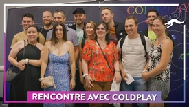 Coldplay: la rencontre avec ses fans au Stade de France
