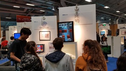 Les jeux SEGA étaient particulièrement à l'honneur sur le stand Association MO5.COM à Paris Games Week 2018.