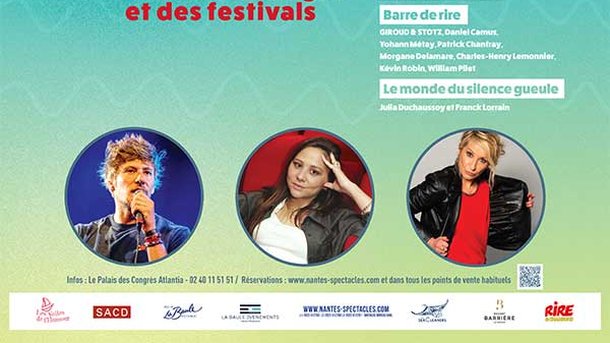 Jeu Concours - Festival Les Voiles de l'Humour de La Baule - Invitations à gagner pour plusieurs spectacles