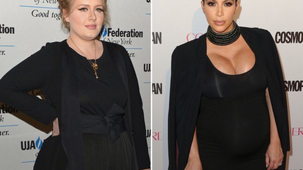 Adele: elle se compare à Kim Kardashian!