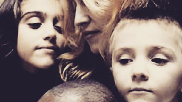Madonna : pause tendresse avec ses enfants