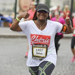 La team Fitnext/Chérie FM lors de la Parisienne