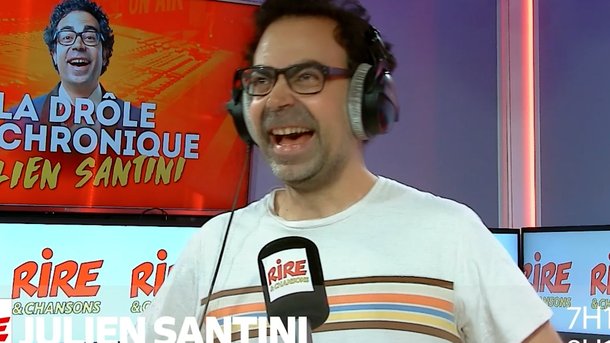 Humour -  Julien Santini  - Fédérer, intermittent du spectacle - La drôle de chronique du 5 octobre 2022
