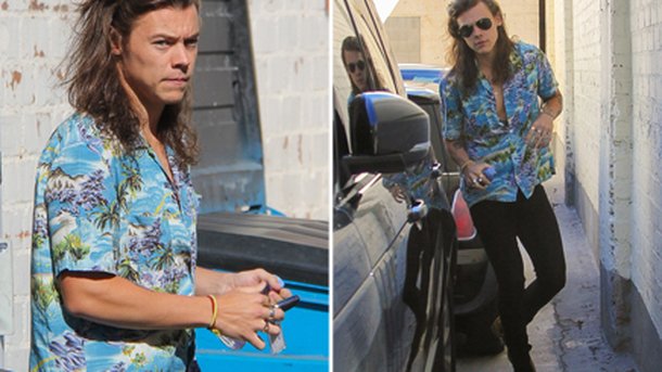 Harry Styles, détendu à Los Angeles!