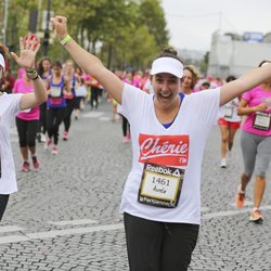 La team Fitnext/Chérie FM lors de la Parisienne