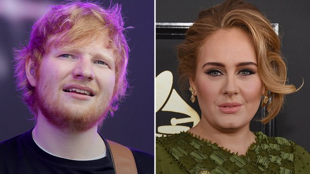 Ed Sheeran double sa fortune et détrône Adele