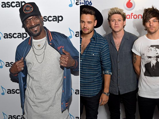 Snoop Dogg et One Direction