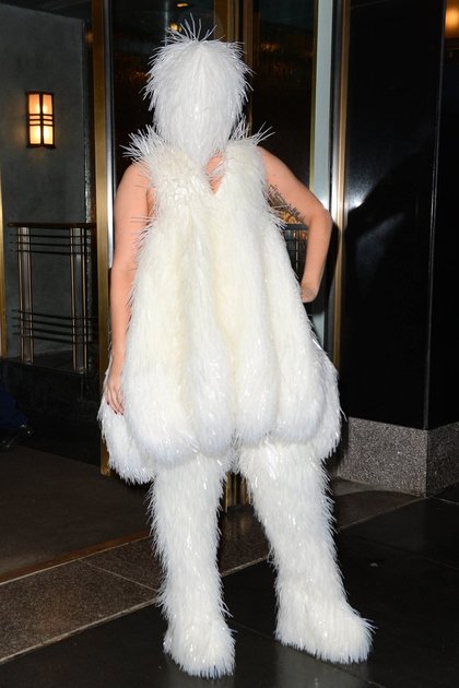 Lady Gaga ours polaire