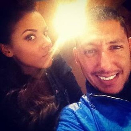 Shy'm en studio avec son producteur K-Maro