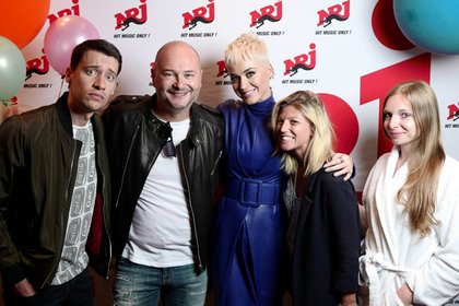Katy Perry chez Cauet sur NRJ