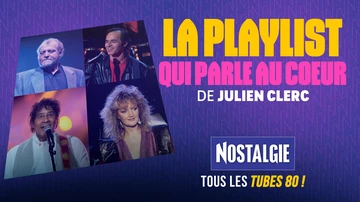 La playlist de Julien Clerc qui parle au "coeur"