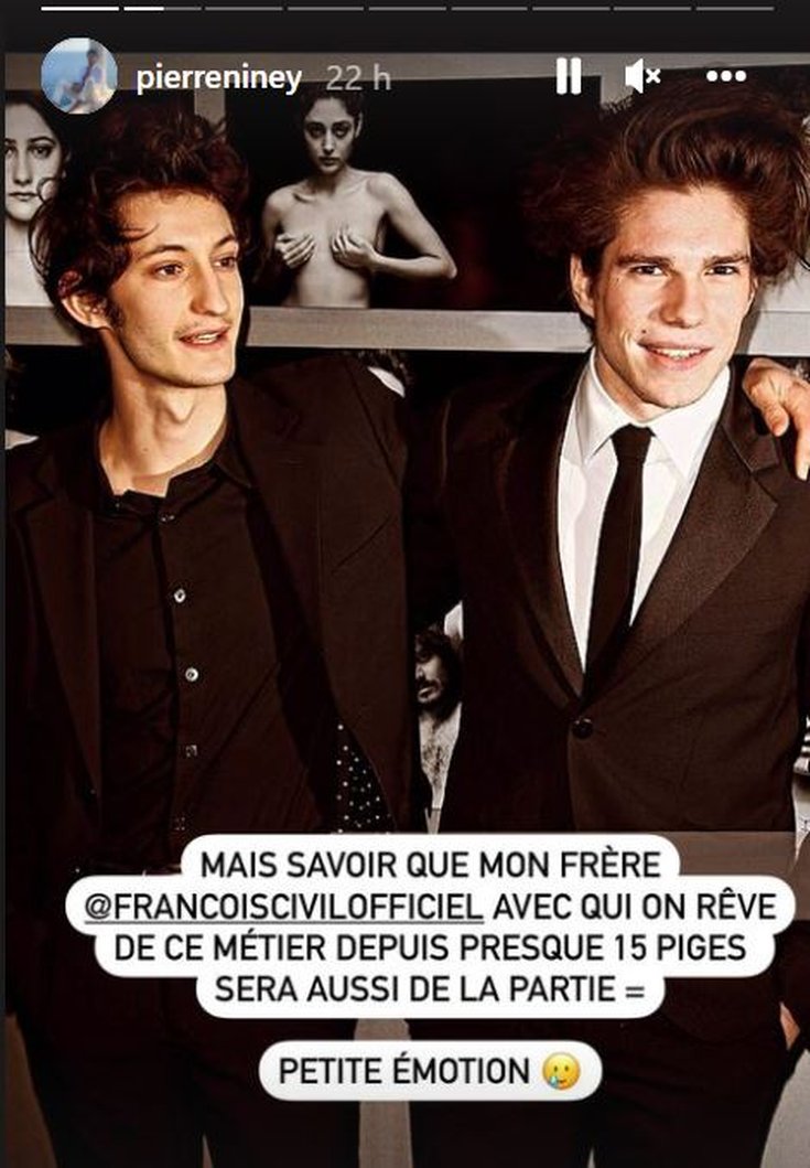 Pierre Niney Insta