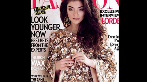 Lorde : ultra glamour pour le magazine Fashion !