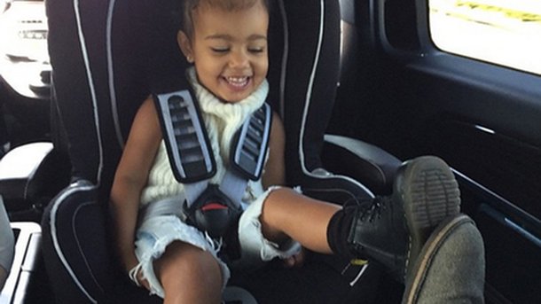 Kanye West : moment complice avec North!