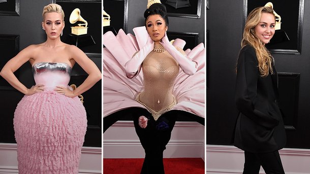 Katy Perry, Cardi B, Miley Cyrus… tous les looks des Grammy Awards 2019