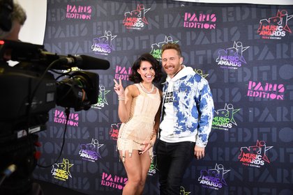 David Guetta et Raye - Backstage NRJ Music Awards Paris Edition