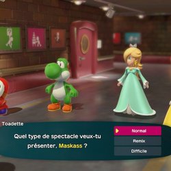 Le mode “Scène rythmique” propose trois variantes, de plus en plus intenses...