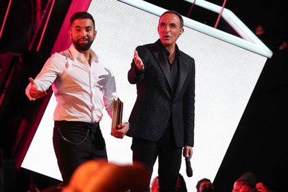 Kendji et Nikos Aliagas - Cérémonie des NRJ Music Awards 2021