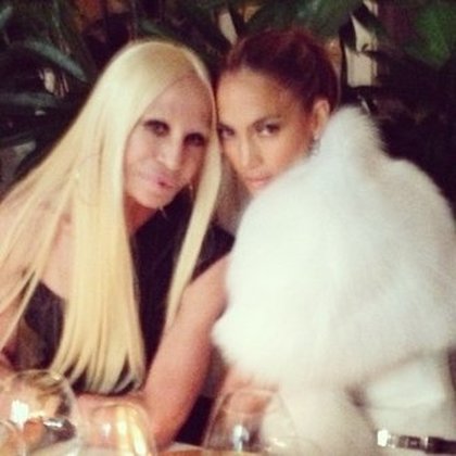 Jennifer Lopez au défilé Versace !
